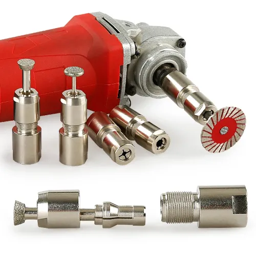 Angle Grinder Modified Adapter 6 3mm Universal M10 M14 set Thread for Metal Stone