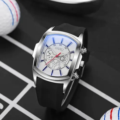 New Fashion Top Men Luxury Watches Military Silicone Casual Quartz Male Wristwatches