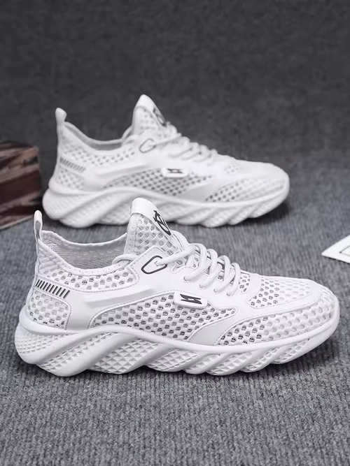Summer Men Casual Shoes Fashion Lightweight Mens Running Walking Sneakers Mesh Breathable Male Jogging Sports Shoes