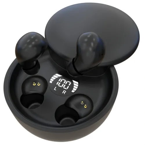 mini wireless bluetooth headset small earbuds sleep work sports invisible headphones HD HIFI bass sound quality earphones