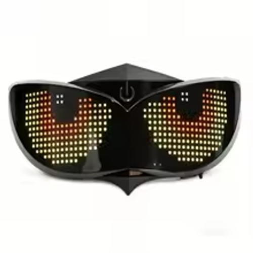 Full-color RGB Dynamic Expression Lights Universal for Bicycles and Motorcycles APP Controls Multi Scene LED Devil's Eye Lights