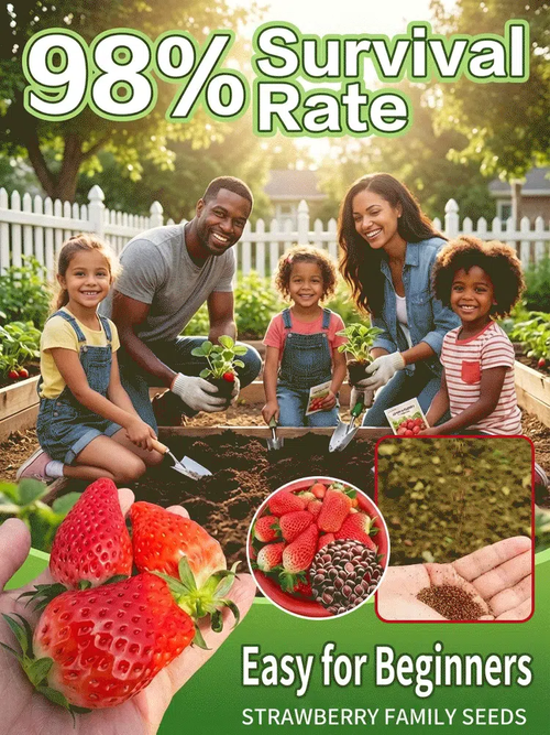 Potted strawberry seedlings for all seasons