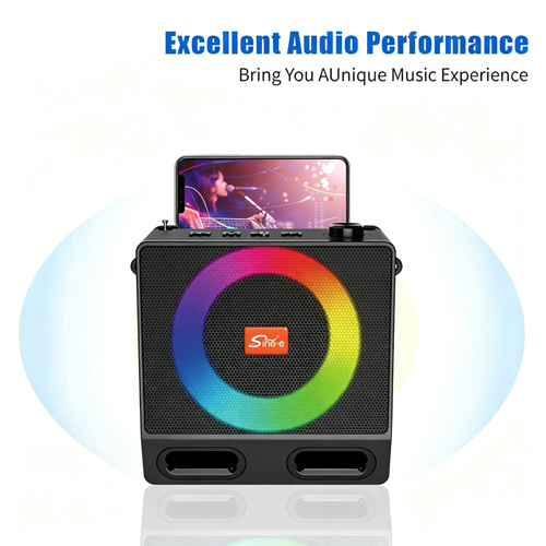 2026 New Solar Powered Wireless Bluetooth Speaker FM Radio