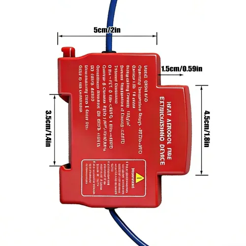 Dual-Line Design Flame Retardant Device Automatic Activation Non Pollution Fire Extinguishing Device Flame Retardant