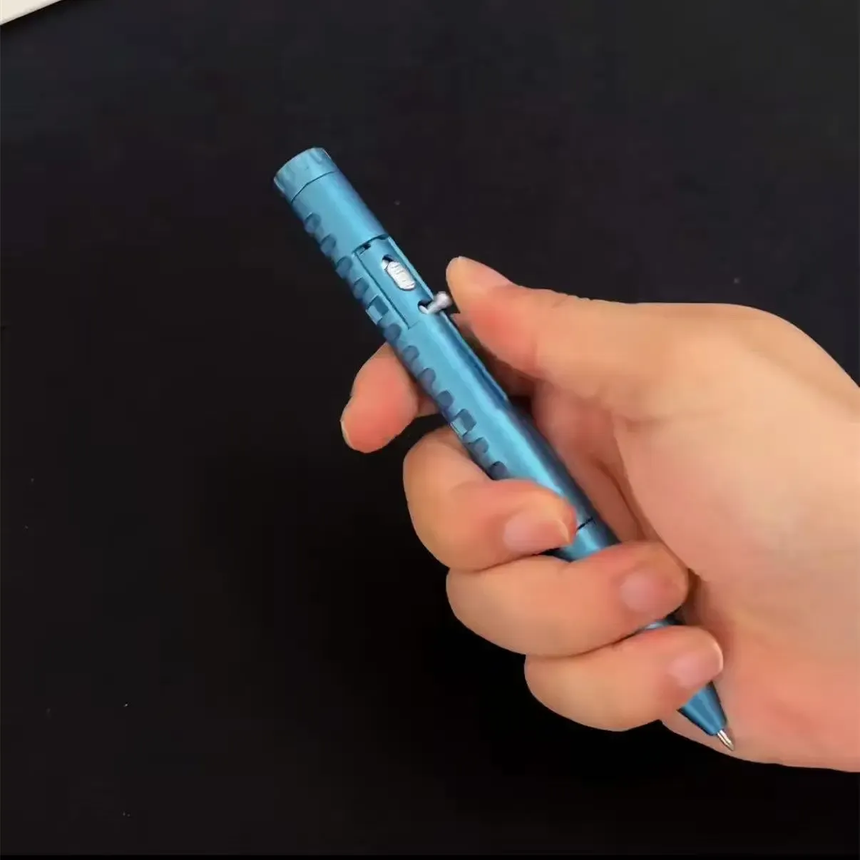 Cool Stress Reliever Bullet Pen Ejection Writing Stationery for Students Business Supplies Neutral Pen Multifunctional
