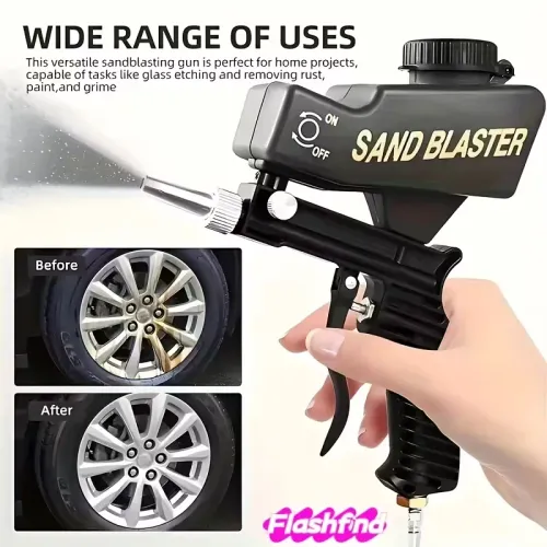 Rust removal device pneumatic sandblasting group
