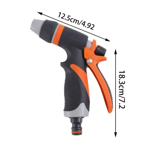 High Pressure Garden Hose Nozzle, Adjustable Spray Water Gun, Used For Car Washing, Garden Watering, And Garden Cleaning