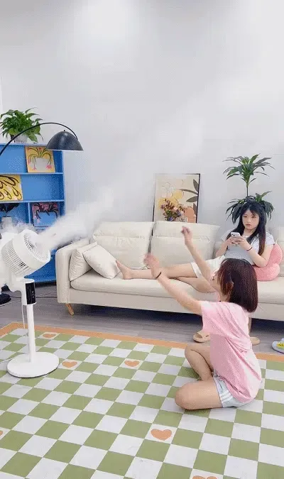 Ultra-quiet floor-standing energy-saving circulation fan
