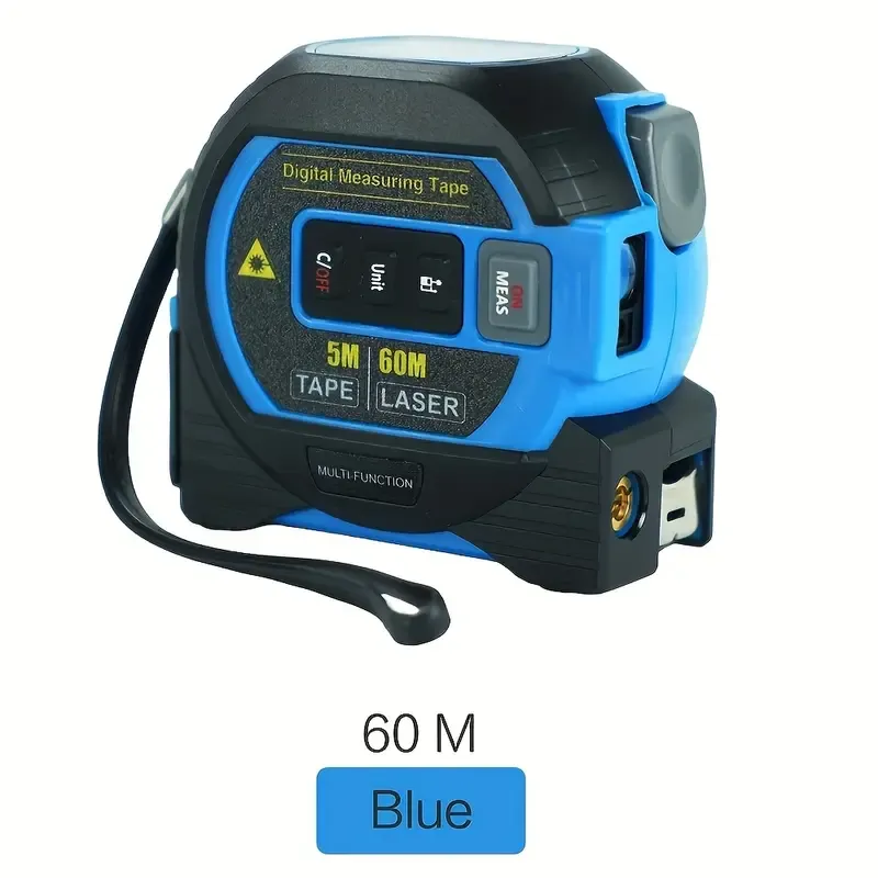 High Precision Steel 3-in-1 Infrared Laser Tape Measure Tool
