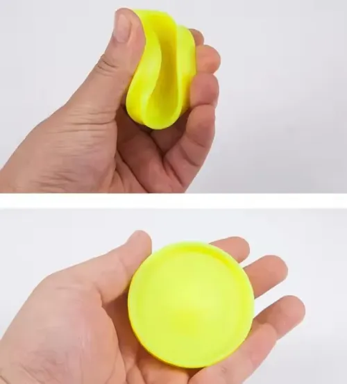 Mini Beach Fly Disk Kids Adult Silicone Outdoor Sports Decompression Disc Fun Entertainment Pocket Toys Xmas Gift