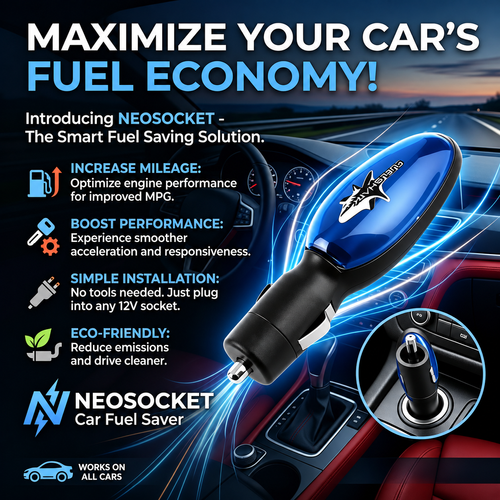 3-Piece Portable Car Fuel Saver