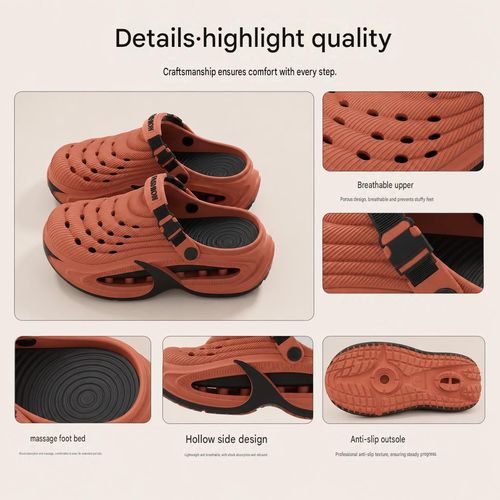 Thick soled high-end slippers trendy brand