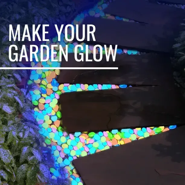 Glow In The Dark Rocks - Illuminate Your Outdoors with Enchanting Glow