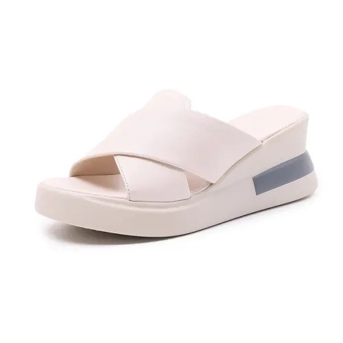 Women Wedge Platform Sandals Peep Toe Sandals Summer Open Toe Casual Thick Sole Sandals Footwear Zapatos Mujer