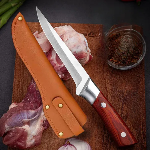 29cm German precision steel beef and mutton cutting, pig specific bone removal for slaughter, sharp meat cutting, chef specific