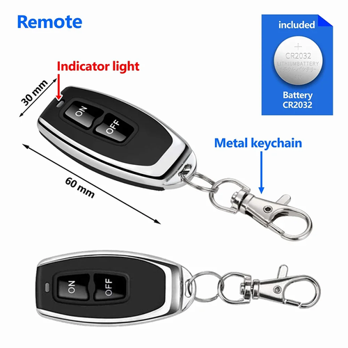 50m 433MHZ long distance wireless remote control switch
