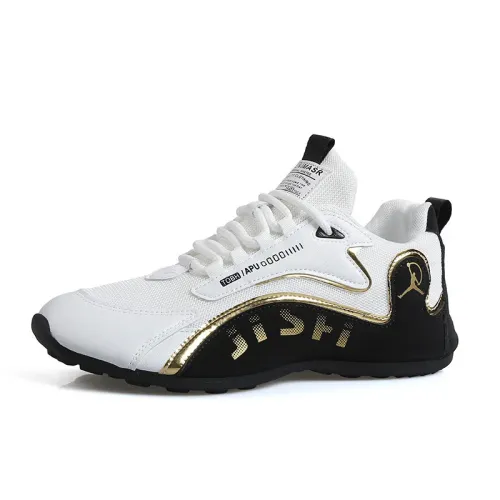 Men's shoes with waterproof and anti slip leather surface, high-end travel sport shoes, trendy and versatile