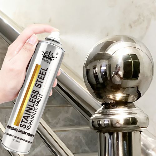 350ml Silver Chrome Spray Paint Mirror Effect Anti Rust for Metal