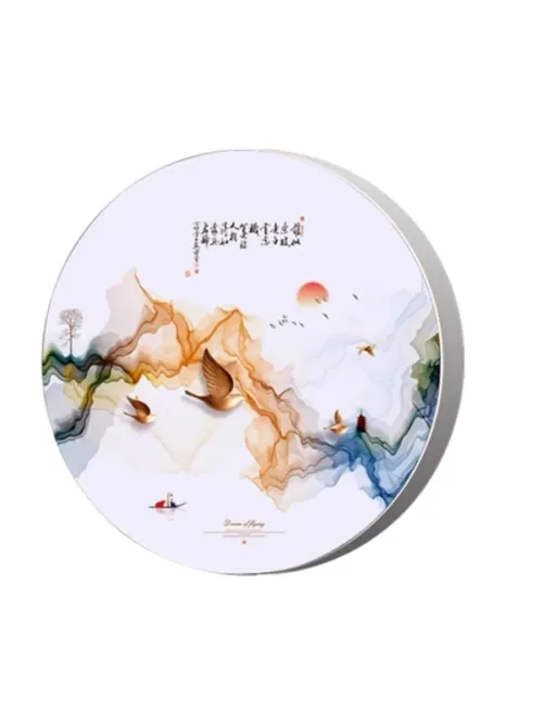 Circular borderless LED display screen, outdoor and indoor full-color irregular circular flexible advertising transparent screen