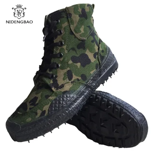 Men's high top ankle boots tactical boots