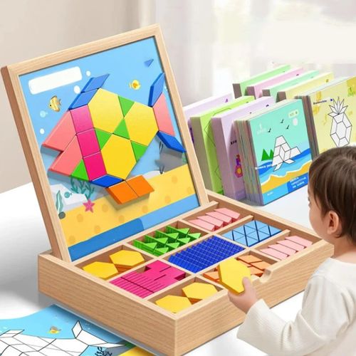 🔥Gift Recommendation: 50% off! 🎉 138 pieces magnetic wooden puzzle game, available in various styles.