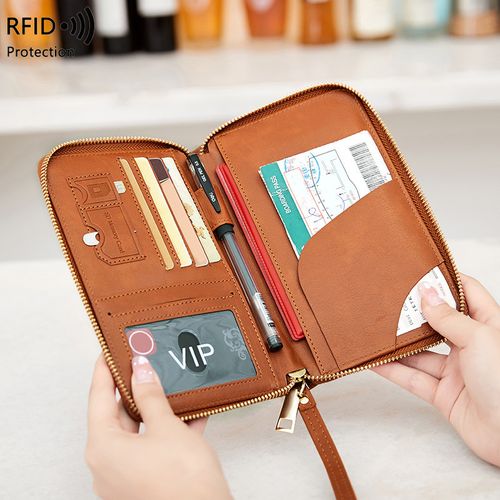 🔥Multi-Functional RFID Passport Wallet