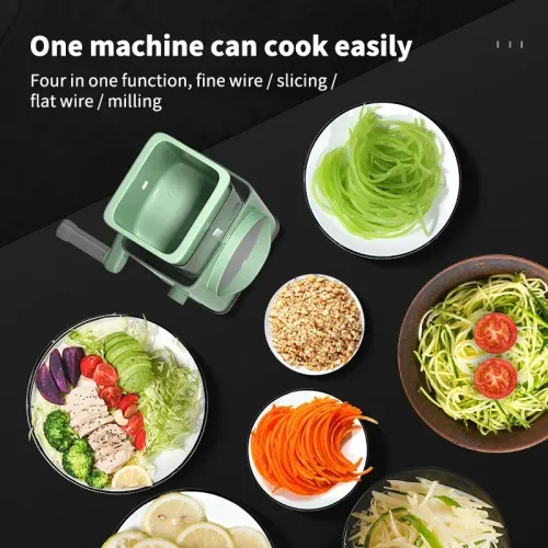 Multifunctional Vegetable Slicer Cutter Chopper Graters Shredders Fruit Rotary handle Not Hurting Your Hands Kitchen Tool