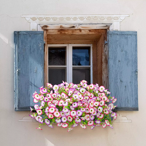 6pcs Artificial Flowers for Outdoors Decoration Silk Faux Flowers Uv Resistant Fake Plants for Garden Balcony Yard Porch Home Decor