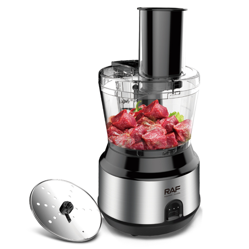 Household electric meat grinder 0.75L multi-function meat shredder slicing food processor portable