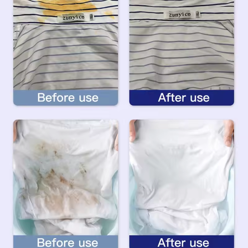 3 bottles Active Oxygen Bubble Powder Household Biological Enzyme Washing Powder Strong Stain Removal Oil Hand And Clothes Prot Cleaner