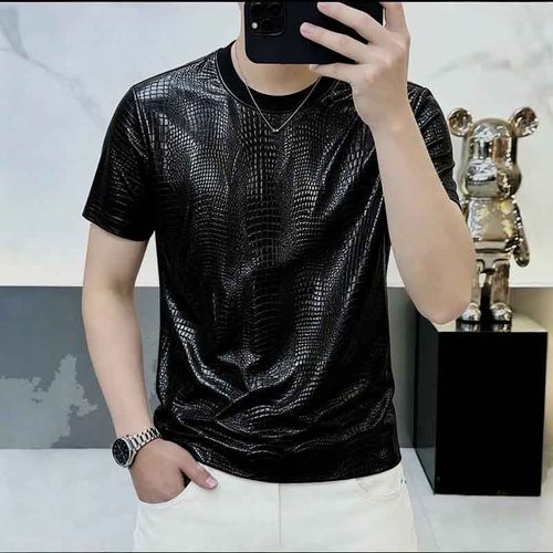 New versatile, casual, round-neck short-sleeve top