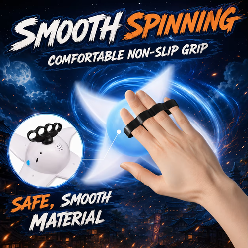 Rotating LED Toy with Multicolor-Changing Light
