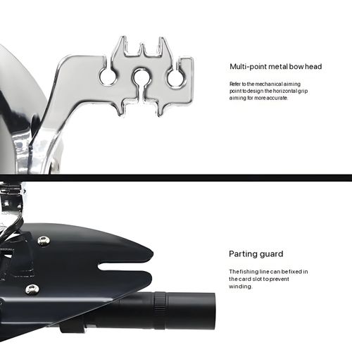 Super powerful fishing slingshot and arrow catapult kit with fishing line