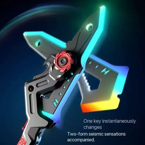 Outdoor Toy Bright Sword Axe Multi-Color Flash LED Light Streamer Cosplay Sword Toy Party Family Interactive Toy For Kids Adult