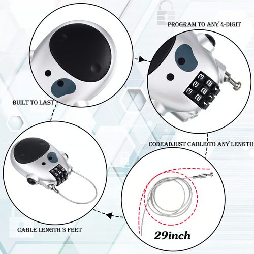 Anti-theft Telescopic Wire Lock