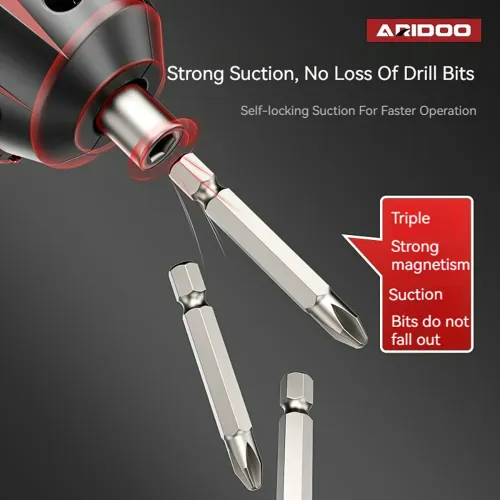 🔧 🙈 47-in-1 Upgraded Cordless Electric Screwdriver & Drill