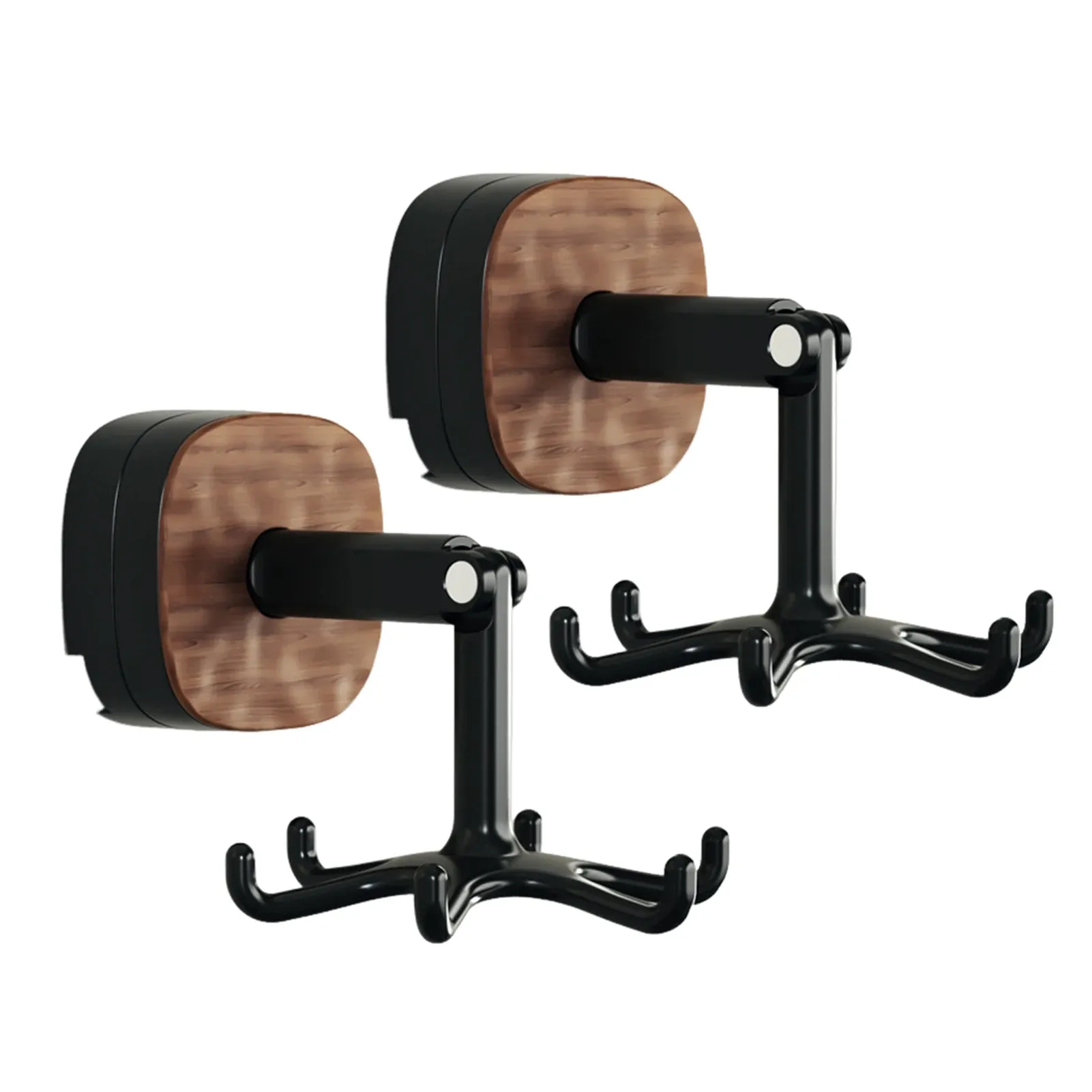 2PCS Rotatable Kitchen Utensil Holder Punch Free Wall Mount Space Saving Multifunctional Household Kitchen Storage Must-have
