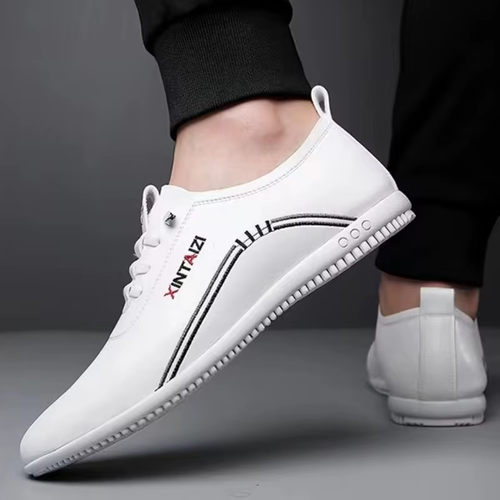 Leather Shoes for Men Fashion Soft Sole Men Loafers Comfortable Lightweight Walking Shoes Men Flats Moccasins Zapatillas Hombre