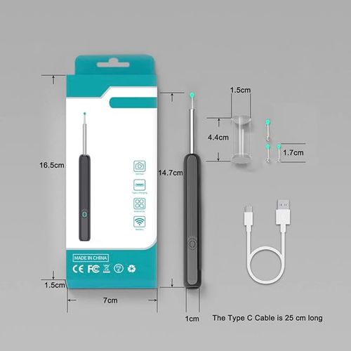 Visual Ear Scoop Cordless Cleaning Endoscope HD Ear Pickers