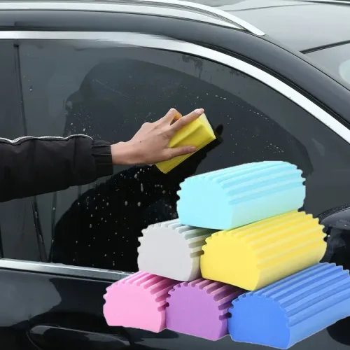 6pcs Dust Cleaning Sponges Water Absorption Cleaning Sponge Household and Car Cleaning Sponges Friction Cotton