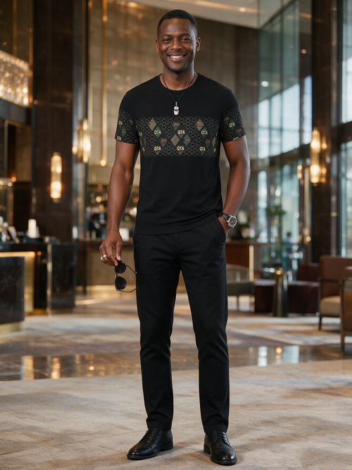 Mature Light Luxury Business T-shirt