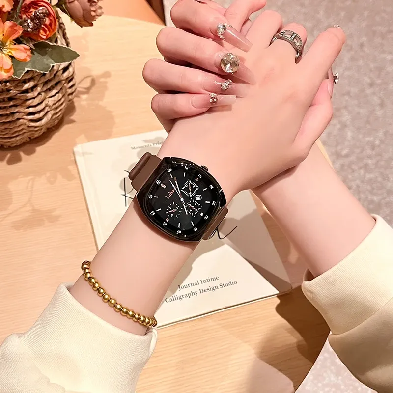 With My Love on Your Wrist - Unisex Quartz Silicone Strap Watch