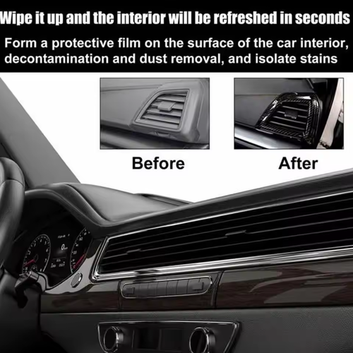 Car Plastic Restorer Back to Black Gloss Long-Lasting Coating Leather Renovator Auto Polish Cleaning Product