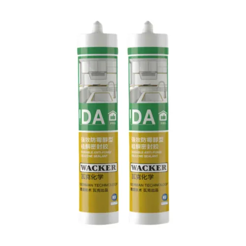 Original WACKER DA Durable Anti Fungi Silicone Sealant with Outstanding Adhesion Neutral Glass Glue 300ml
