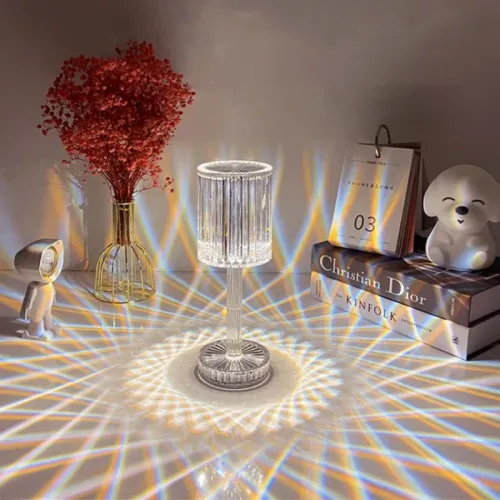 Diamond Crystal Table Lamp Bedside Romantic Atmosphere Lamp