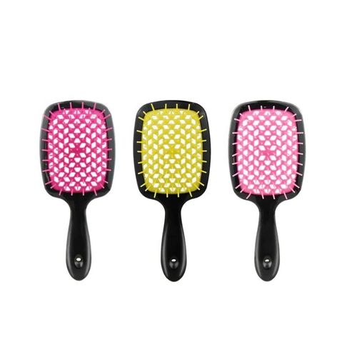 Air Cushion Comb Hair Massage Wet Dry Comb Anti-static Hollow Out Wet Curly Hair Brushes Tangled Hair Comb Barber Styling Tool