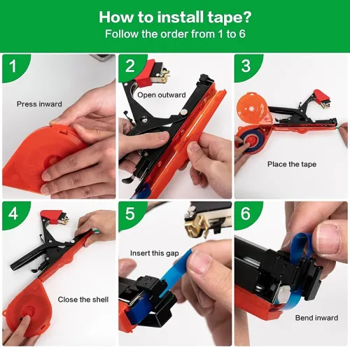Branch Tying Machine Grape Tomato Cucumber Vine Tying Gun Orchard Garden Tying Tool