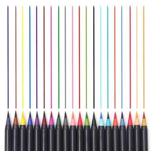 🔥20 PCS Watercolor Real Brush Pen Sets