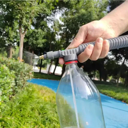 High Pressure Air Pump Manual Sprayer Adjustable Drink Bottle Spray Head Nozzle Garden Agriculture Watering Tool Sprayer