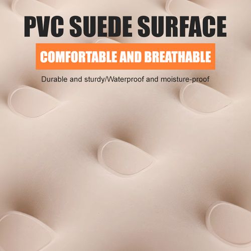 Inflatable bed with electric air pump